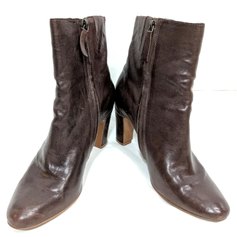Naked Feet Panorama Brown Ankle‎ Boots
